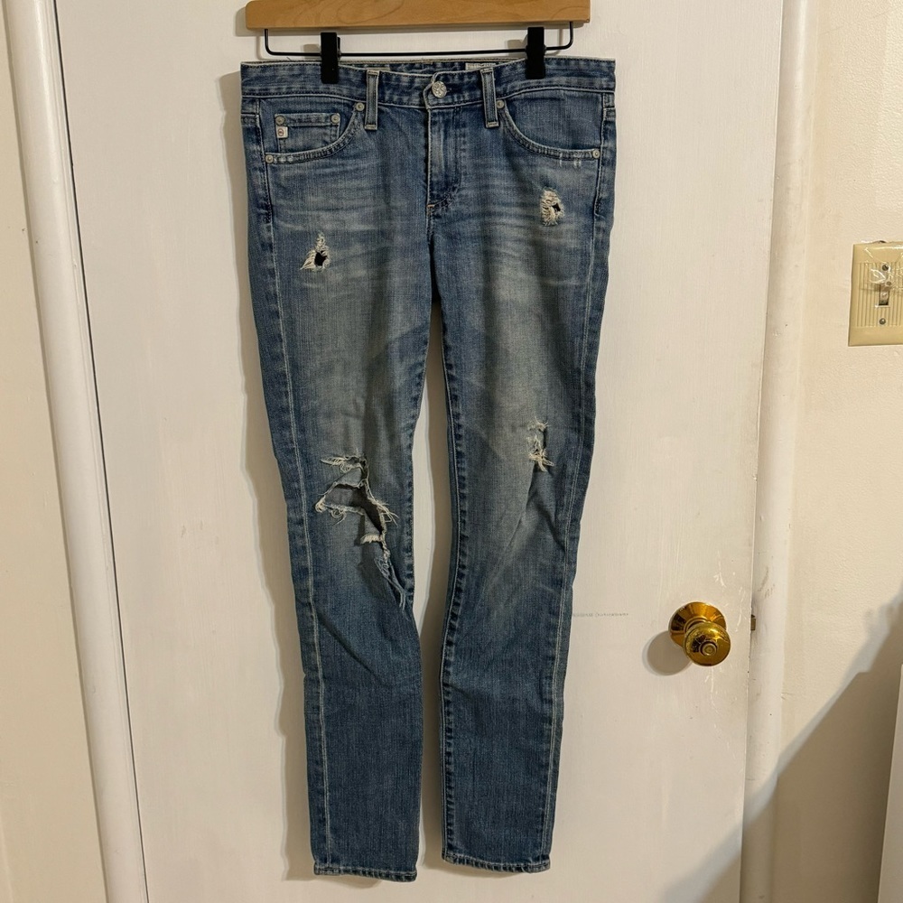 Ag Adriano Goldschmied The Stilt Cigarette Leg Jeans Sz 26R